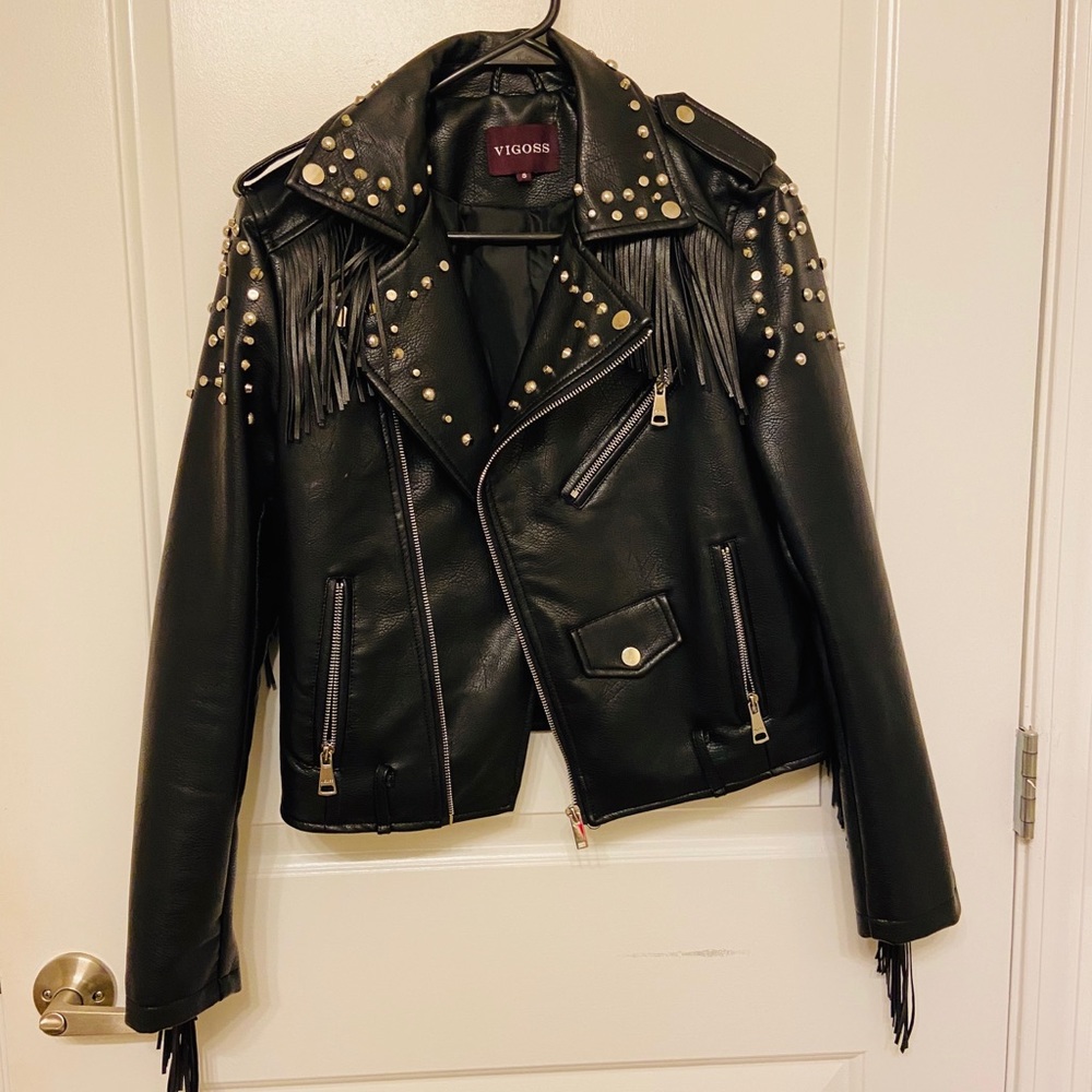 Black Moto Jacket